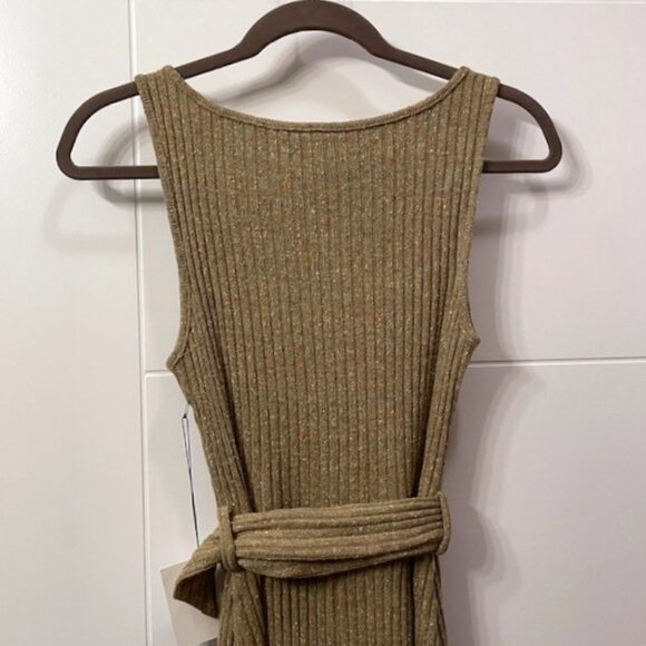 NWT Majorelle Luis Sleeveless Midi Dress Mocha Brown Size Small - Picture 10 of 16